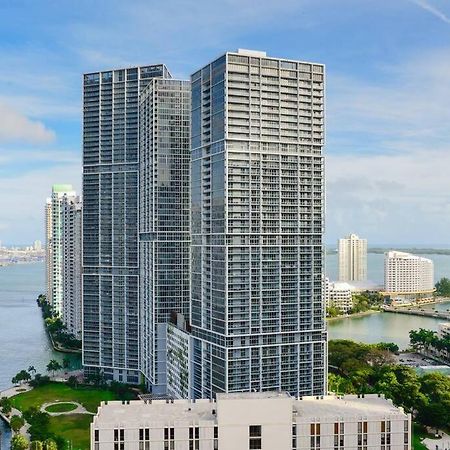 Wonderful 2 Bedroom Apt With Ocean Views At Icon Brickell マイアミ エクステリア 写真