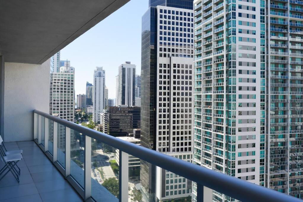 Wonderful 2 Bedroom Apt With Ocean Views At Icon Brickell マイアミ エクステリア 写真