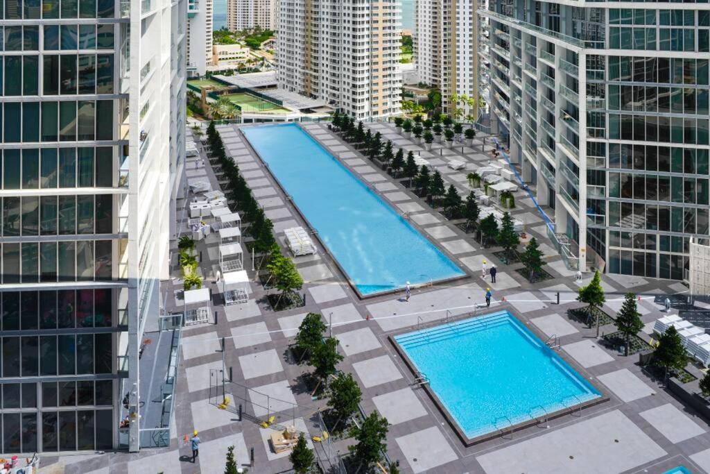 Wonderful 2 Bedroom Apt With Ocean Views At Icon Brickell マイアミ エクステリア 写真